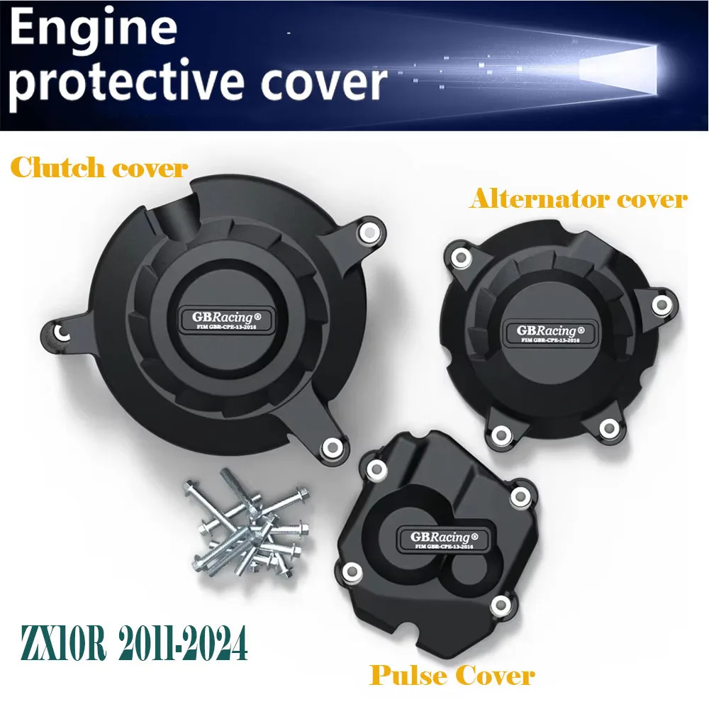 

For Kawasaki ZX-10R ZX10R Motorcycle Engine Anti Drop Thermal Insulation Protector 2011-2024