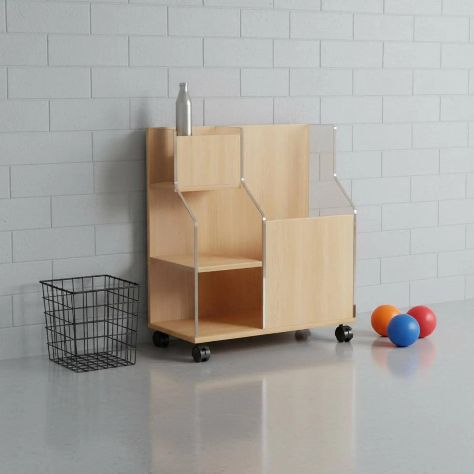 sports-equipment-organizer-space-saving-exercise-mat-mat-holder-fitness-equipment-organizer-easy-assembly-dumbbell-rack-wheels