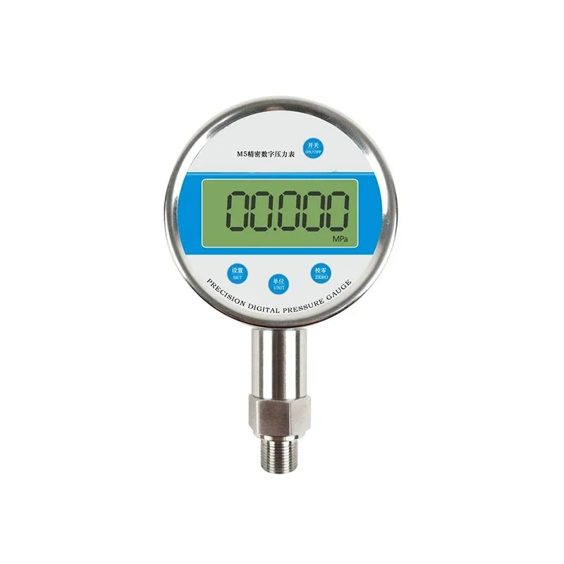 

Water Oil Air Digital Pressure Gauge Manometer Dial 100mm Accuracy 0.5