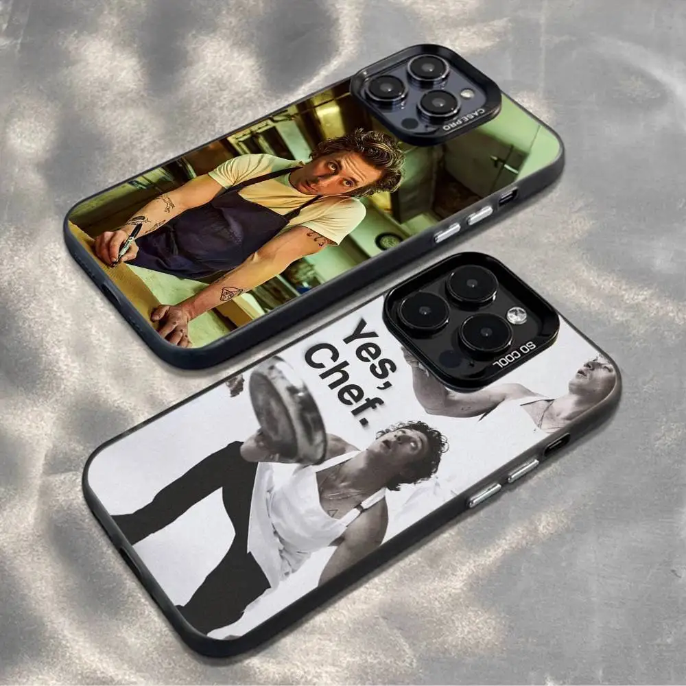 

J-Jeremy Allen White actor Phone Case For iPhone 16,15,14,13,12,11,Mini,Pro,MAX,plus,Black Matte Shockproof Cover