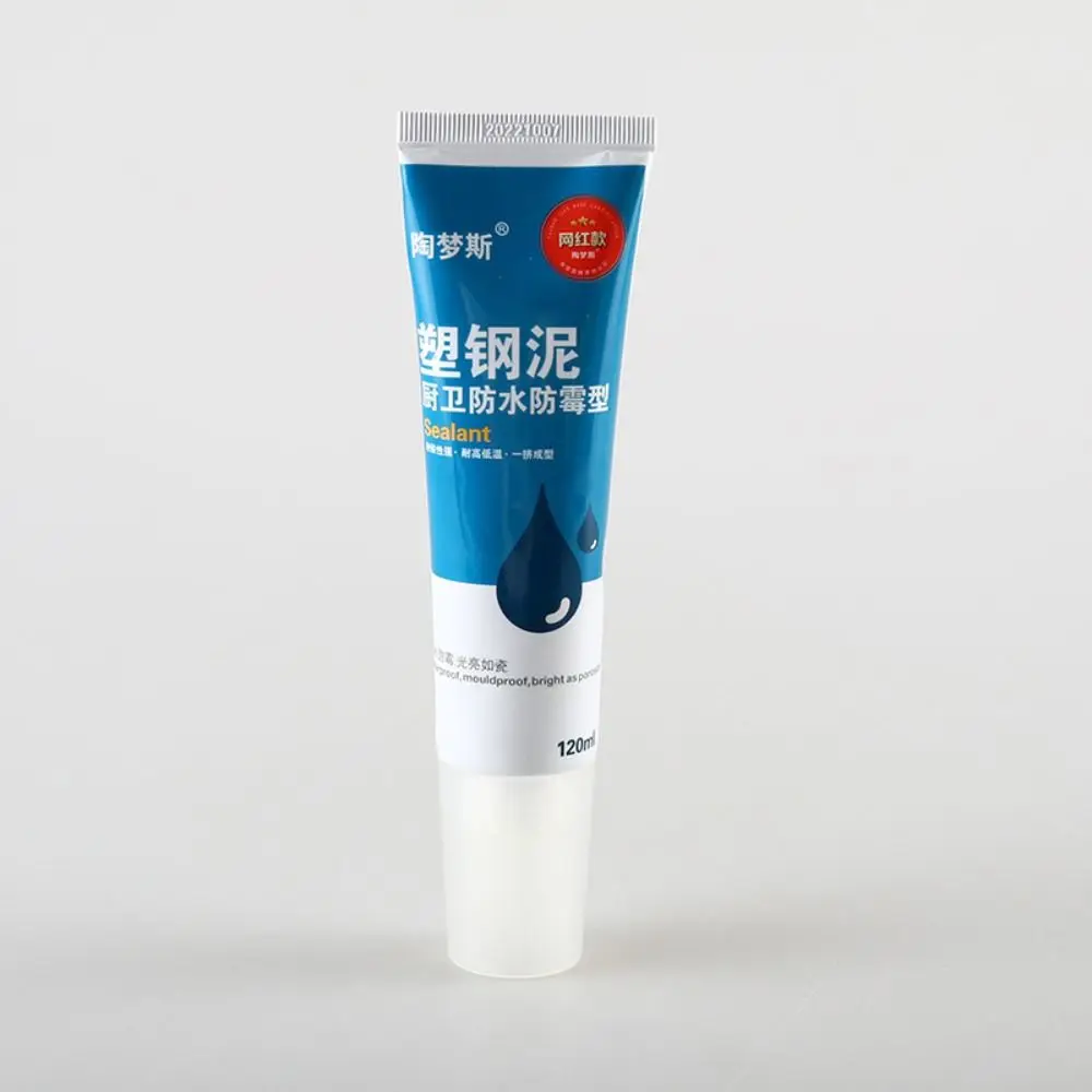 

Portable Waterproof Tile Sealant Glue Mold-Resistant High Adhesion Tile Grout Fast Drying Gap Leak-proof Glue Bathroom