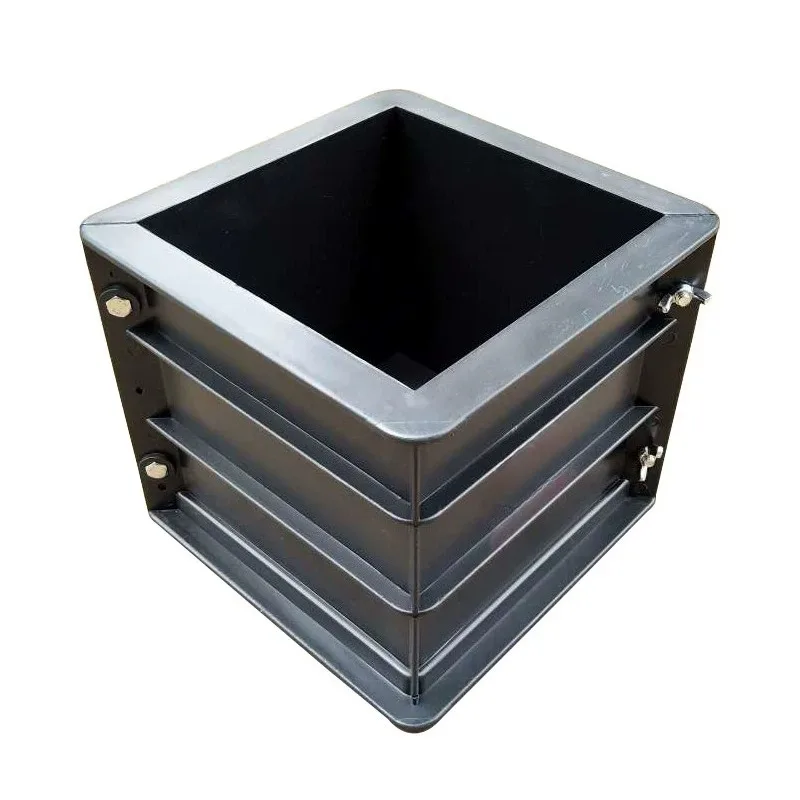 3pcs 150mm Concrete Test Mold Detachable Plastic Cement Cube Mould Mortar Compression Test Block Mould For Construction Testing