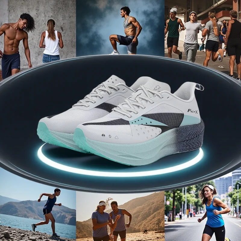 

Лидер продаж, спортивная обувь, мужские кроссовки с карбоновой пластиной, мужская дышащая спортивная обувь, мужская тренировочная обувь с мягкой подошвой