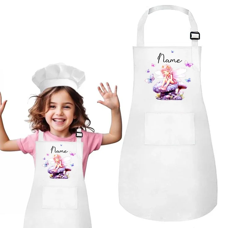 

Детский фартук с индивидуальными животными - Персонализированный детский фартук для выпечки - Фартук для рисования - Подарки на день крещения