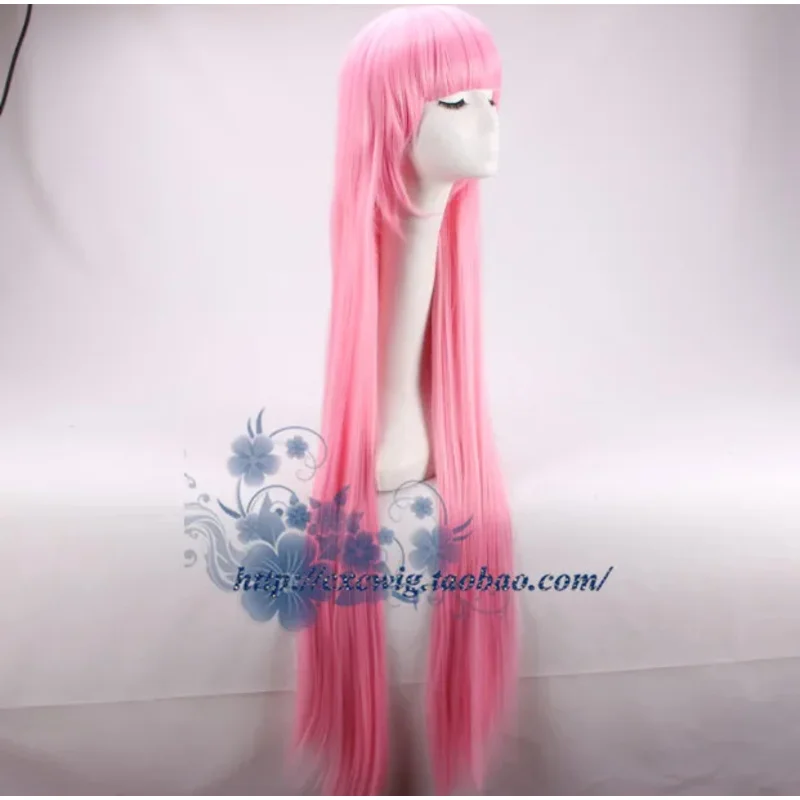 Adventure Time Princess Bubblegum cosplay wig Princess Gumball pink straight long wig pink hair costumes