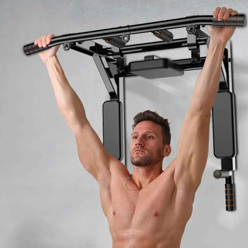 Pull Up Bar Indoor At Home Gym Chin Up Bar Horizontal Power Ropes Slings Training Fitness Equipment Sport