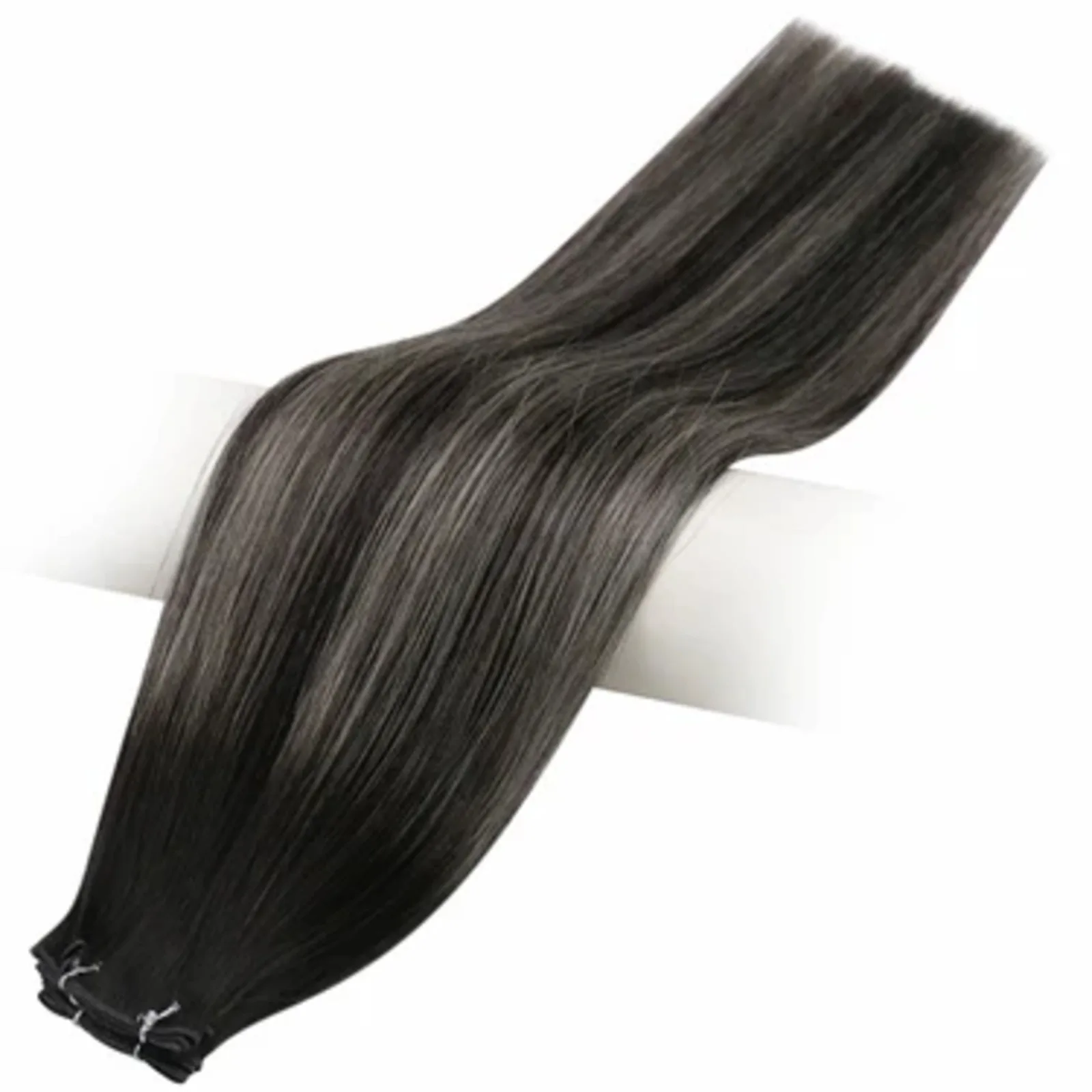 YoungSee-Genius extensões de trama, Balayage Color, extensões de cabelo invisível, cabelo Virgin Bundles, alta qualidade, 25g, 14-24 Polegada