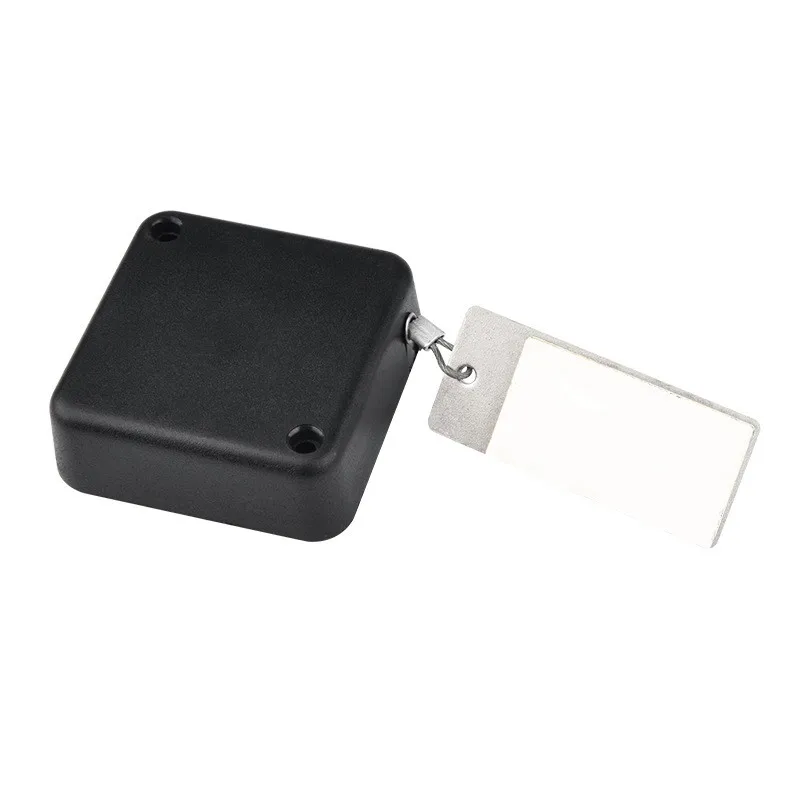 40 Pieces Security Display Square Positioning Anti-theft Pullbox Recoiler Tether