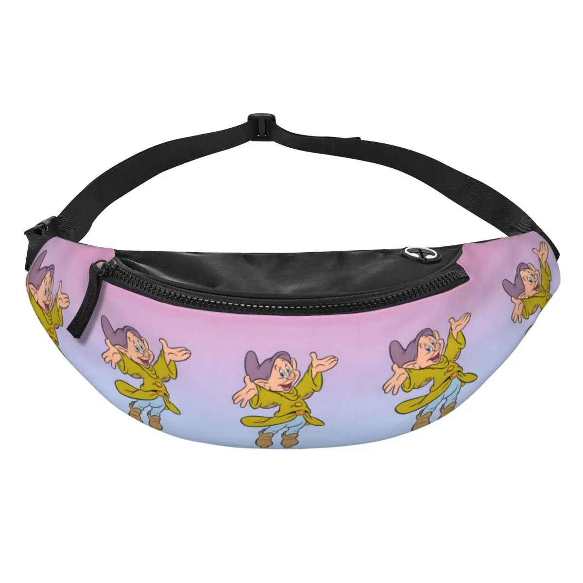 

Custom Snow White And Anime The Seven Dwarfs Fanny Bag Crossbody Waist Pack Women Men Travel Hiking Phone Money Pouch