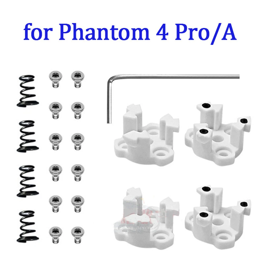 Hélice Base para DJI Phantom 4 PRO, Props Montagem, Motor Drone Peças, Blade Holder, Acessório de Substituição, P4P, 4PCs