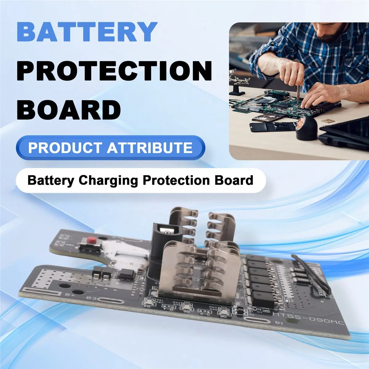 Dynamic Battery Protection Board 5S 21V 25A Lithium Battery Pack Protection Circuit Board Module for Makita 18650 Power Tool