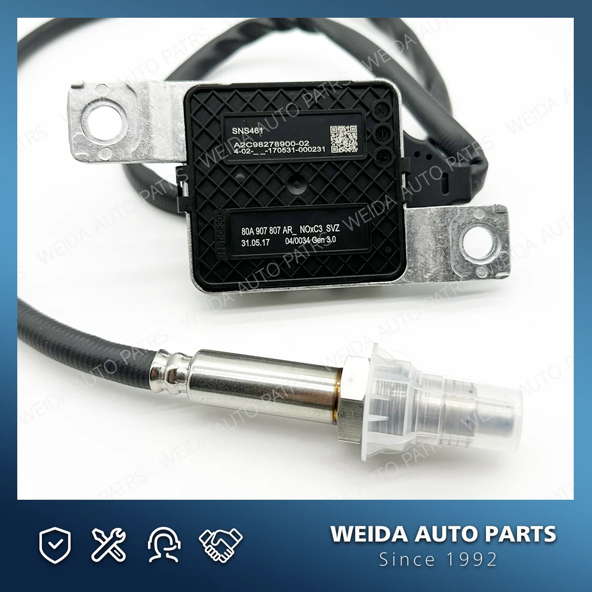 

Передний датчик Nox для AUDI/VW 80A907807AR Датчик оксида азота для AUDI/VW