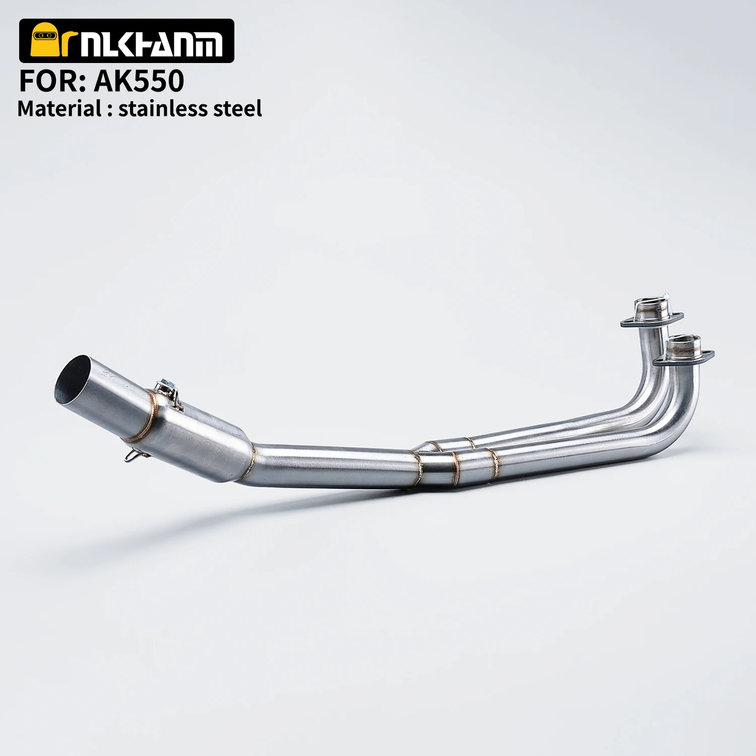 

Надеваемый выхлоп для KYMCO AK550 550 2017-2021, выхлопная труба мотоцикла 51 мм, модифицированная система, глушитель, передняя соединительная труба