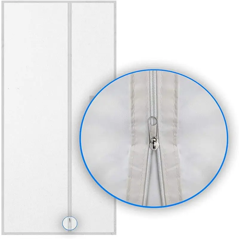 ABJN-2X Airlock Window Seal,Flexible Cloth Sealing Plate Window Seal With With Zip And Adhesive