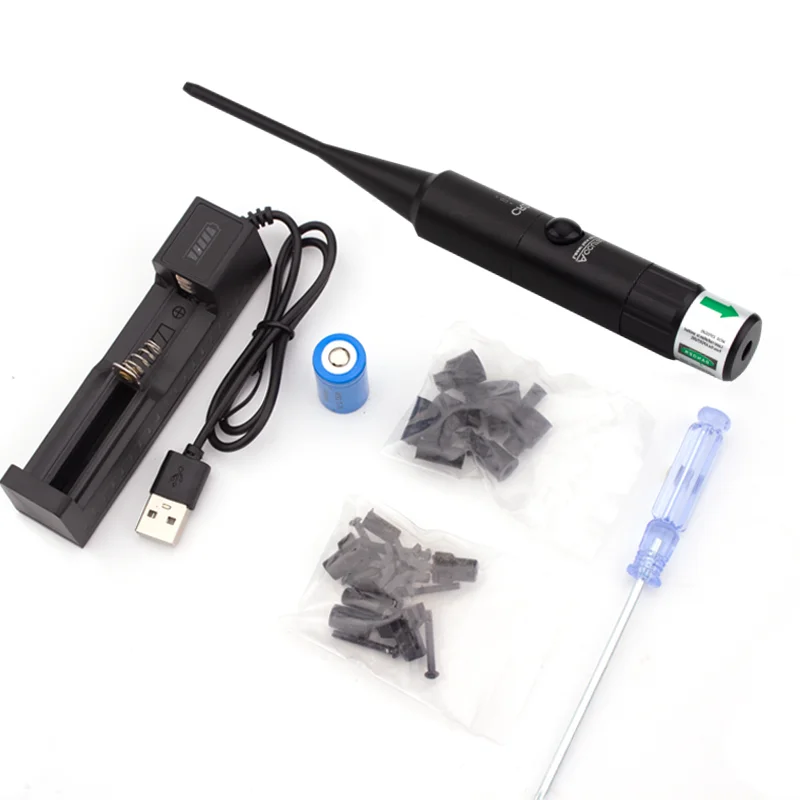 Laser Boresighter Kit .177 .22 Caliber to .78 Red Laser Collimator For Glock Rifle - view 4