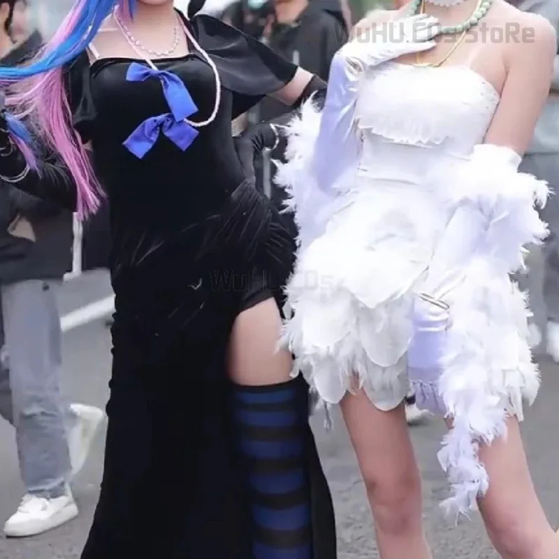 CyAnime اللباس الداخلي تخزين الفوضى تأثيري حلي لوليتا فستان سهرة فاخر Casinos المخملية ثوب هالوين ملابس للحفلات واللباس
