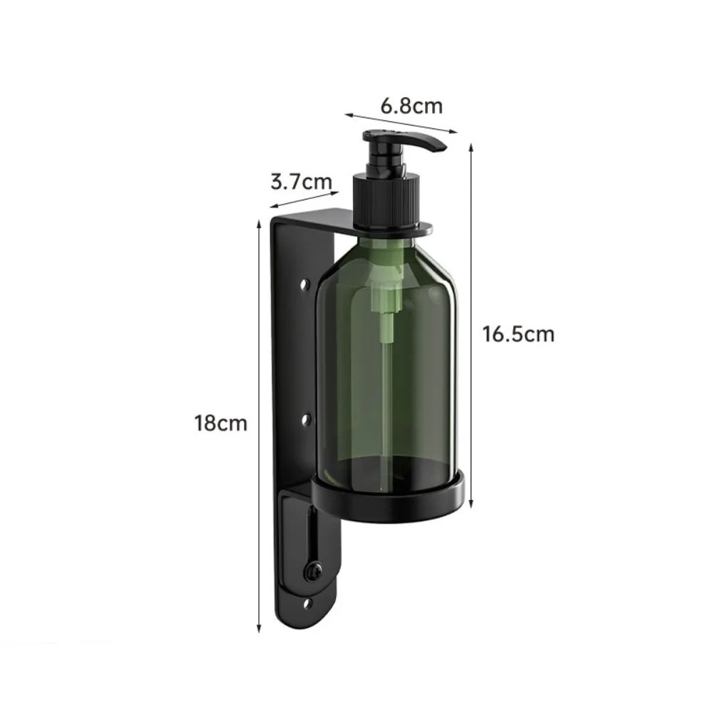 

Refillable Wall Mounted Soap Dispenser Stainless Steel Plastic Pump Bottle Press Split Design Manual Soap Dispenser Liquid Soap