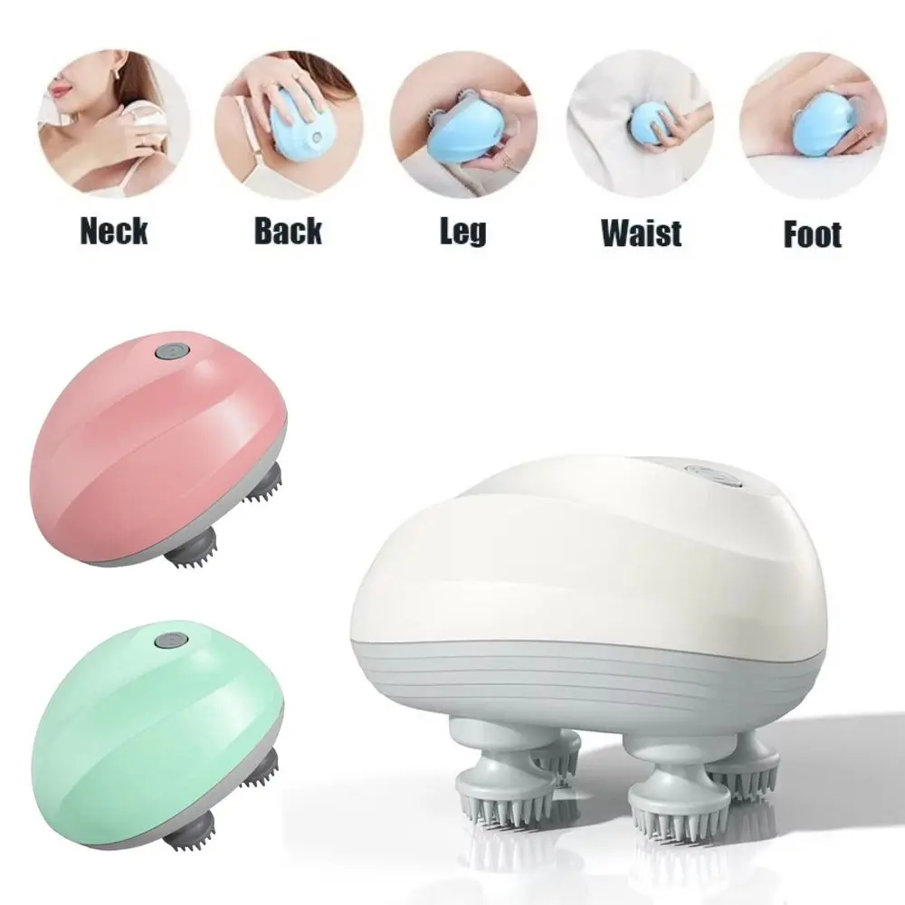 

Multi-Function Electric Pet Massager Portable Waterproof Vibrating Scalp Massager Three-speed Adjustment USB Rechargeable