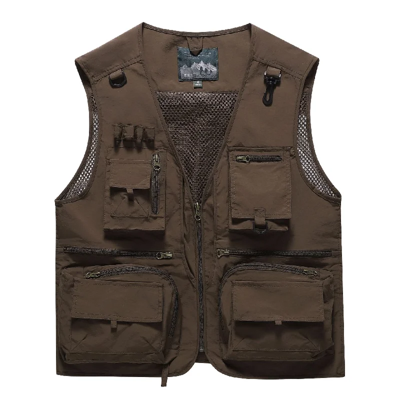 Men Breathable Mesh Quick-Dry  - Photography Vest ulasan dan harga