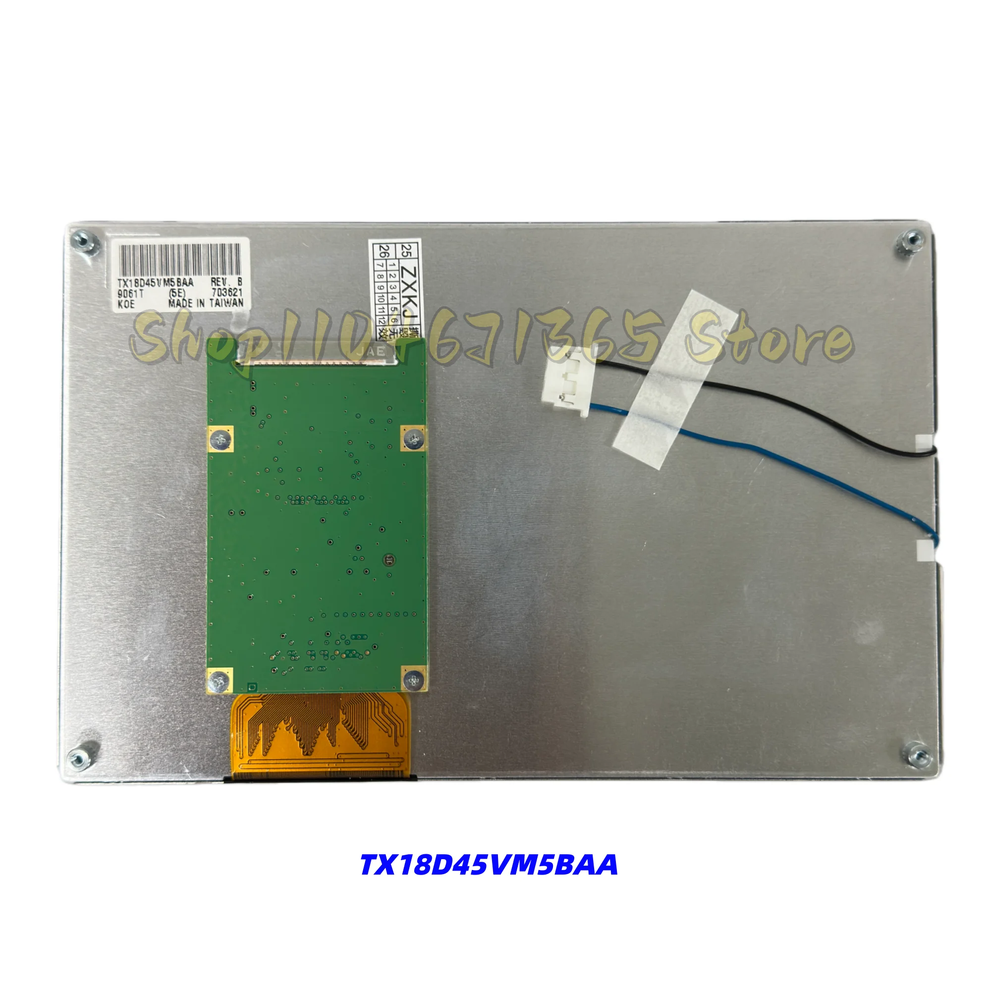 Écran LCD pour TX18D45VM5BAA TX18D45VM2BAA, panneau d'affichage LCD TFT 7 pouces 800x480