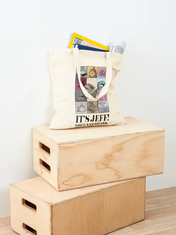 IT'S JEFF! The Land Shark Tote Bag personalized tote bag Shopper Eco bag woman shopping
