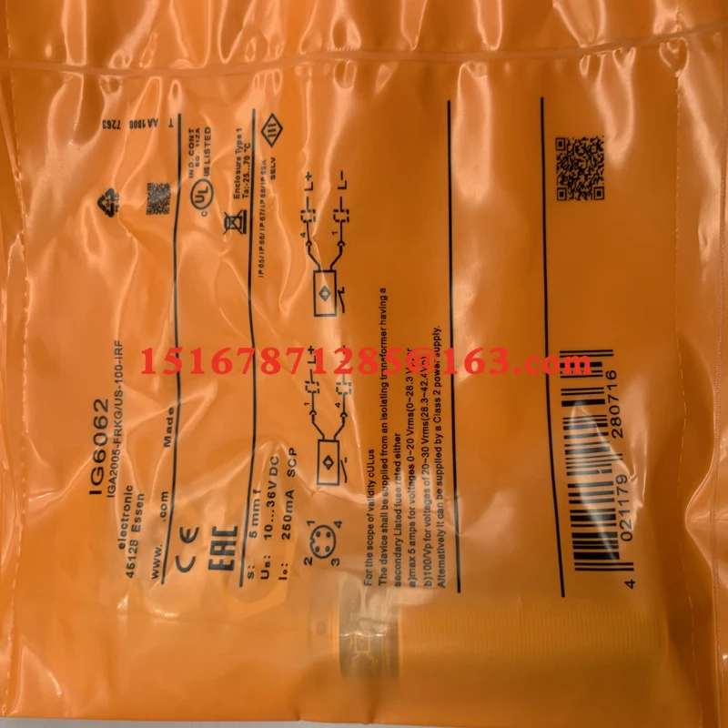 Nowy czujnik zbliżeniowy IG6062 IG6019