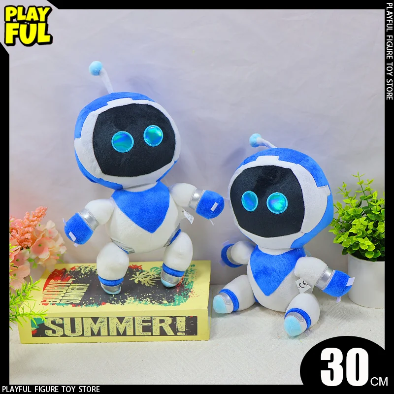 In Stock Astro Bot Plush Toys Anime Figure 30cm Pp Cotton Cute Astro Bot Game Peripherals Doll Toy Kid Christmas Plush Doll Gift