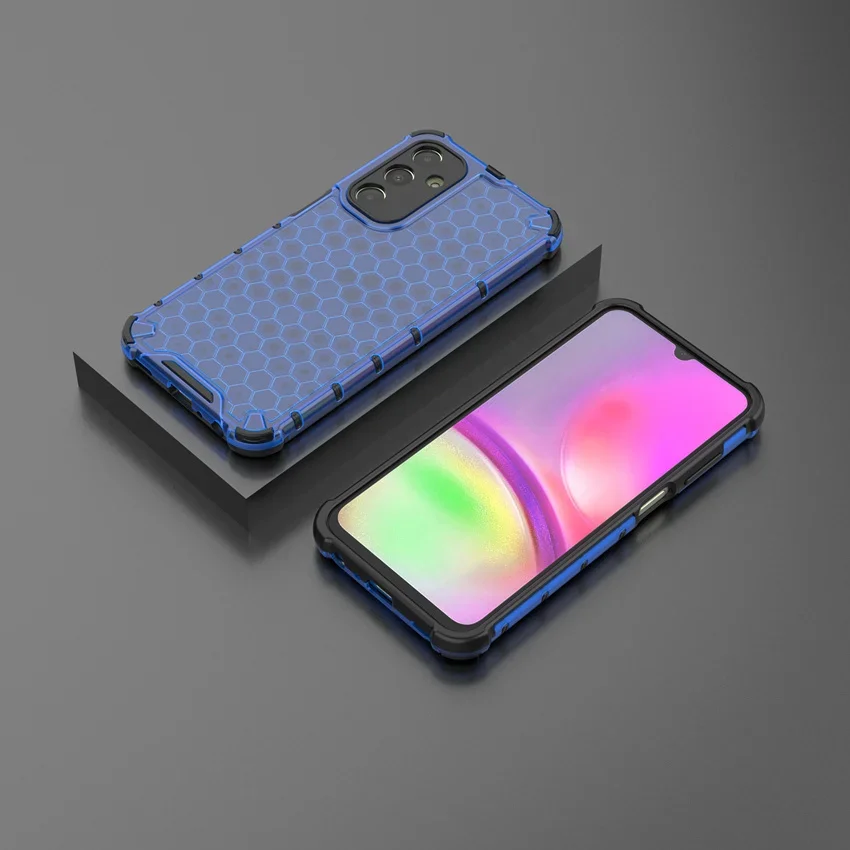 Luxury Honeycomb Hybrid Case For Redmi Note 5 6 7 8 9 10 Pro 7A 8A 9A 9C 10A 10C 9S 10S Rubber Candy Cover