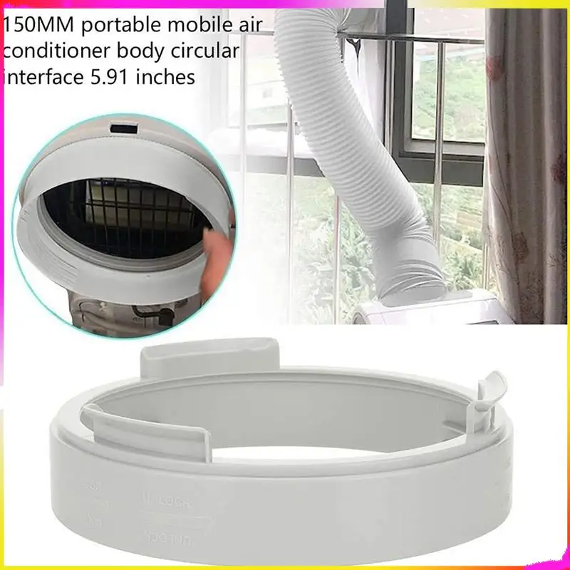 M04K 에어컨 액세서리 창 슬라이드 키트 플레이트 창 어댑터 튜브 어댑터 휴대용 배기 호스 커넥터