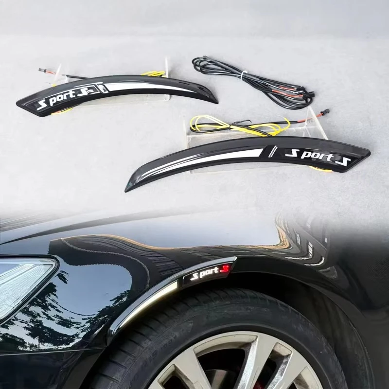 For Various Vehicle Models with Modified Wheel Arch Lights, Universal Side Lights, LED Daytime Running Turn signal