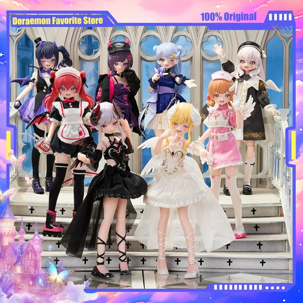 

Neo Eden Nightmare Twins Series Blind Box Toys 1/12 BJD Anime Doll Mystery Box Kawaii Action Anime Figure Surprise Bag Toy Gift