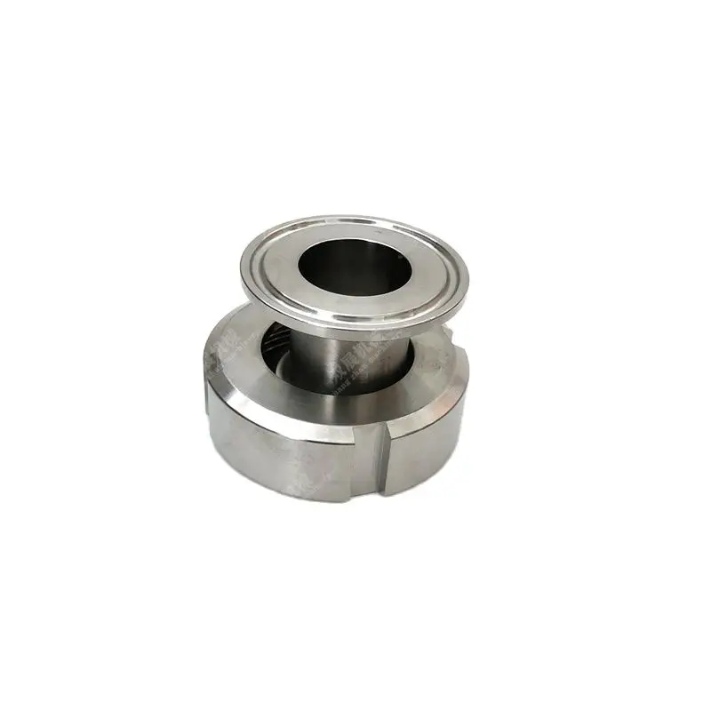 Tri Clamp to DN32 Welding Liner and Nut Adapter, Aço inoxidável, DIN11851 Sanitária, Food Grade, 1.5 "TC x DN32, 316L