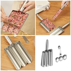 Versatile Kitchen Triple Meatball Maker Useful Meatball Maker Fish Ball Set Home DIY Cooking Tool Kitchen Accessories