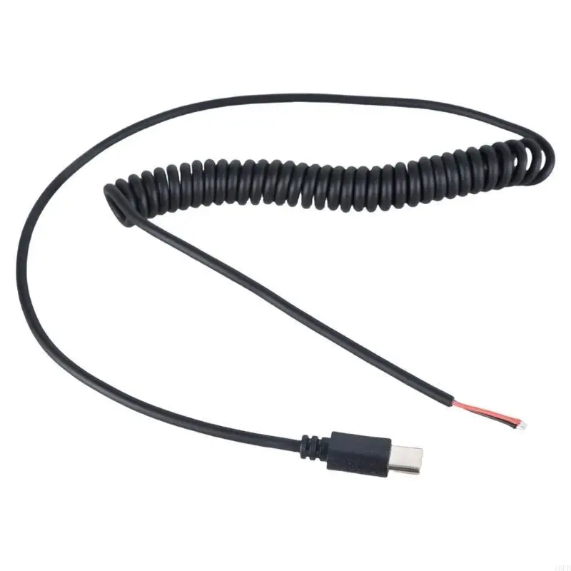 

Flexible Type C Charging Cable With Bare Ends, 5V Power Cord USB C Male 2Pin Pigtail Cable For Electronics,USB Equipment