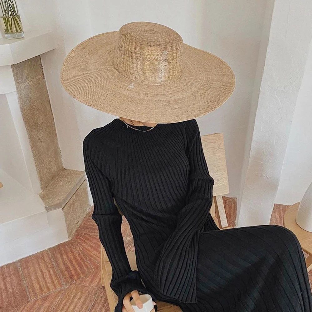 2024 Western Wide Brim Straw Hat For Women Cowboy Hats For Men Big Beach Hats Vacation Summrer Sun Hats Beach Accessorie