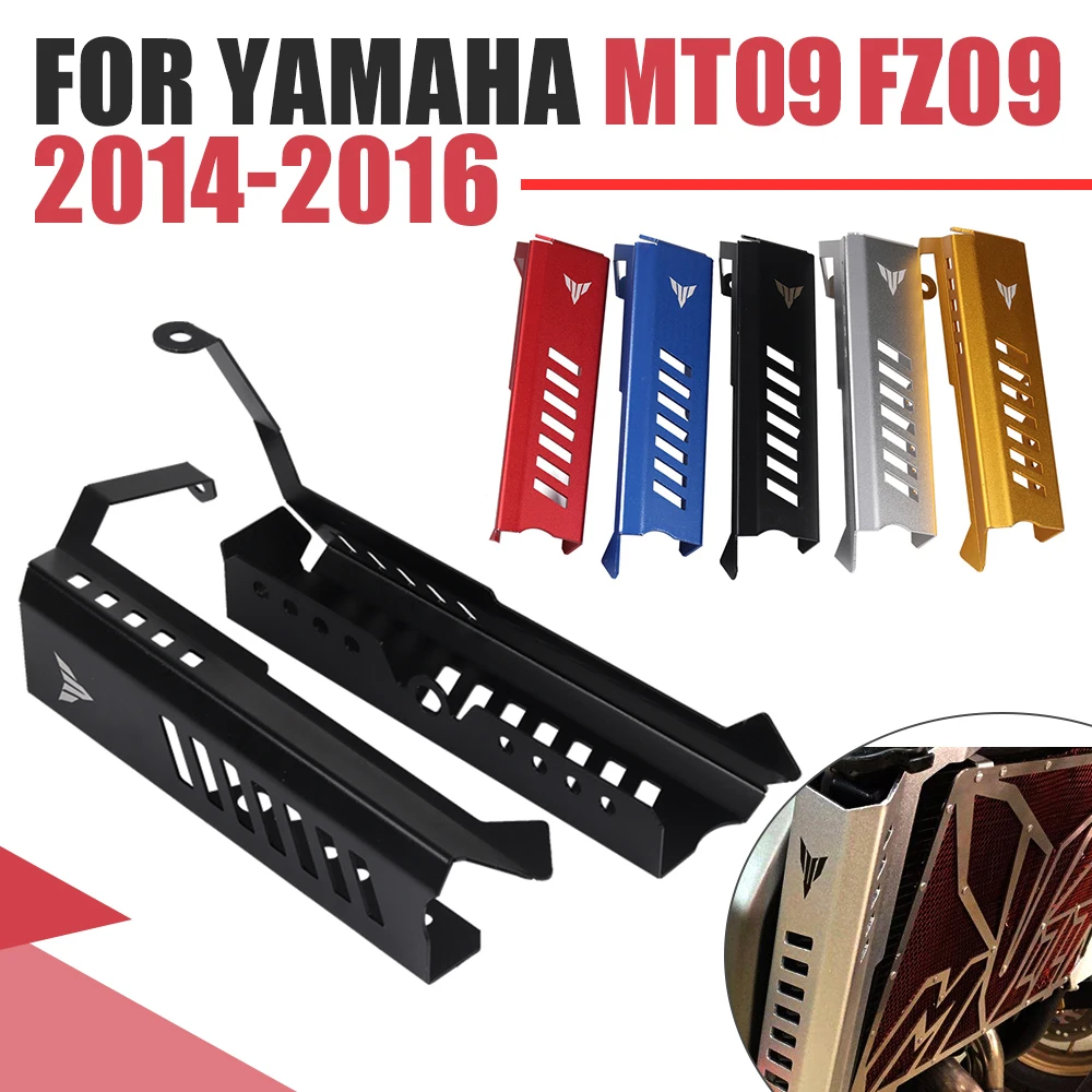 

For Yamaha MT09 MT 09 FZ09 FZ 09 2014 2015 2016 Motorcycle Accessories Radiator Grille Side Cover Grill Protector Guard Parts