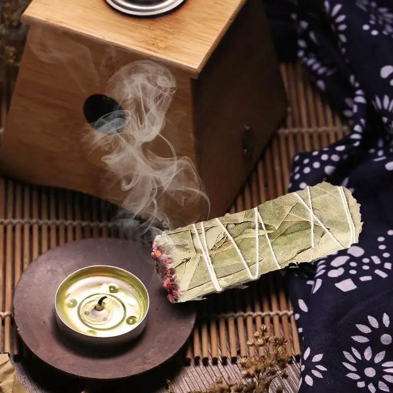 Палочки для размазывания эвкалипта, 4-дюймовые натуральные размазывания благовоний, средство для удаления запаха, товары для дома, очистка воздуха для дома, медитации, йоги Палочки для размазывания эвкалипта, 4-дюймовые натуральные размазывания благовоний, средство для удаления запаха, товары для дома, очистка воздуха для дома, медитации, йоги