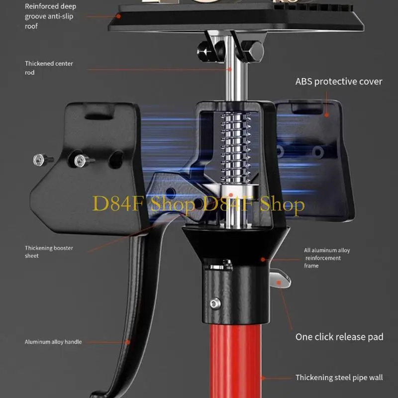 D84F Hanging Cabinet Ceiling Door Frame Telescopic Support Rod Raising Lifter