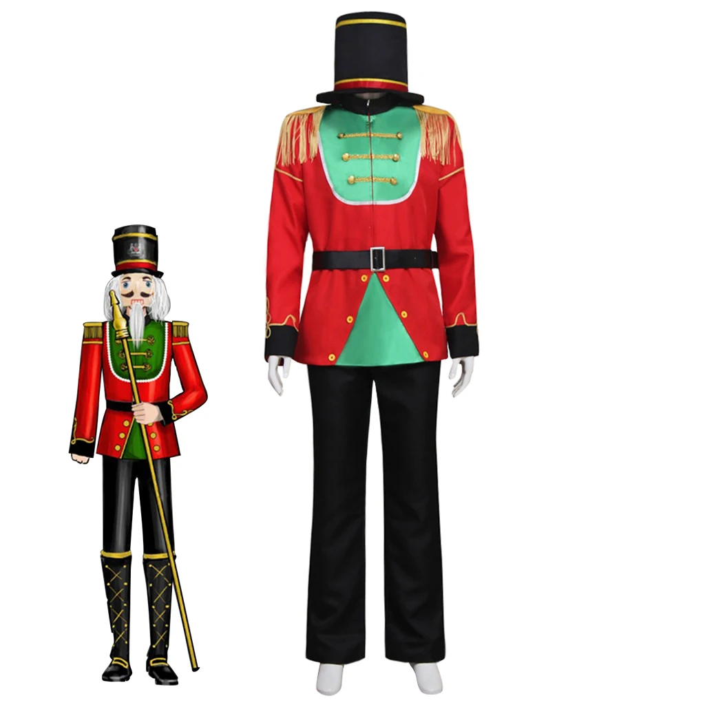 

Аниме Косплей Костюм Мужская Королевская Гвардия Солдат Униформа Костюм Средневековый Военный Парад Наряды Хэллоуин Рождество Благородные Наряды