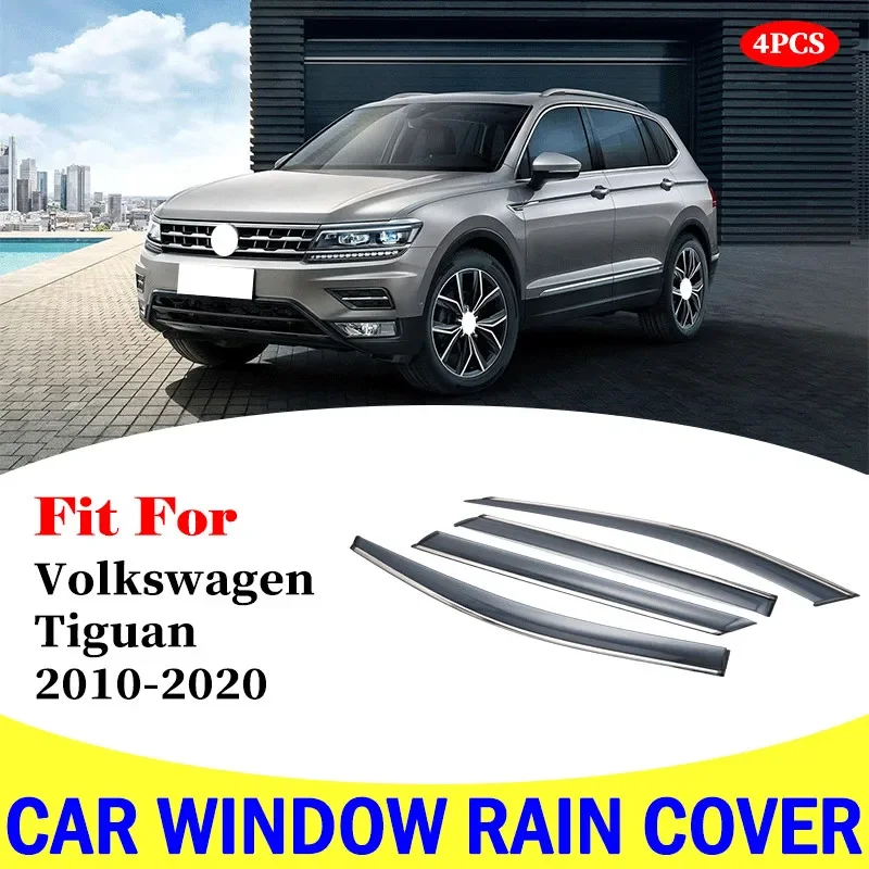 

For Volkswagen VW Tiguan L-Phev window visor car rain shield deflectors awning trim cover exterior rain cover car accessories