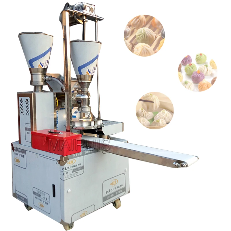 Momo roti fabricante máquina chinesa bao pão recheado que faz a máquina automática momo cozido no vapor bao que faz a máquina