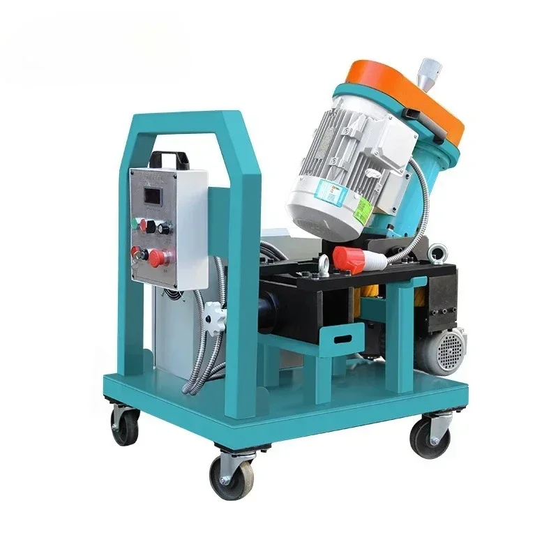 Uncapped round pipe beveling machine Electric pipe beveling pipe plate milling machine Automatic walking chamfering machine