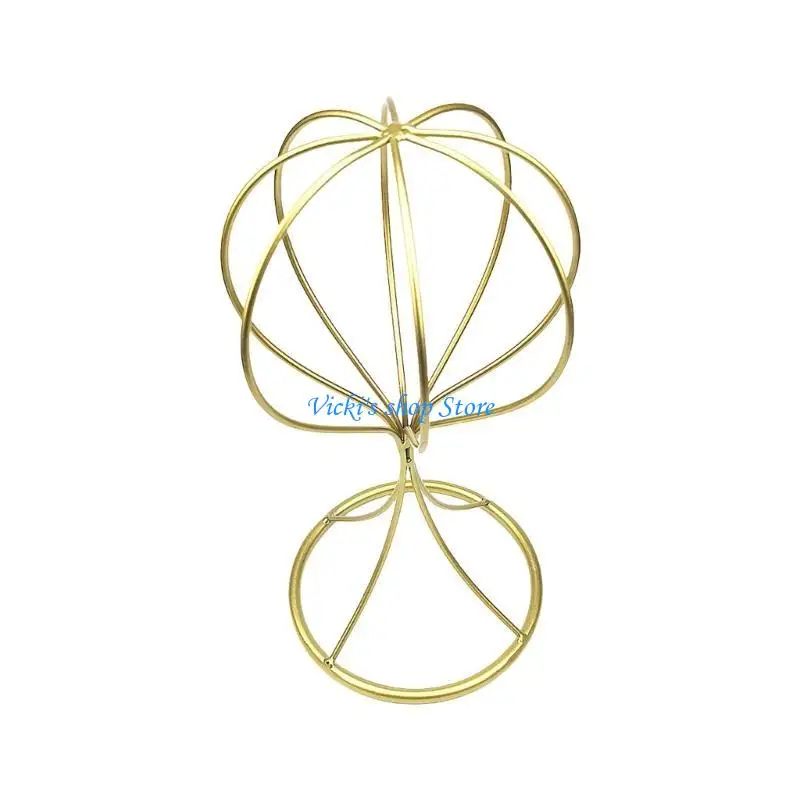 

Прочные железные подставки для шляп для демонстрации шляп и париков в минималистском и элегантном стиле. Модный аксессуар для