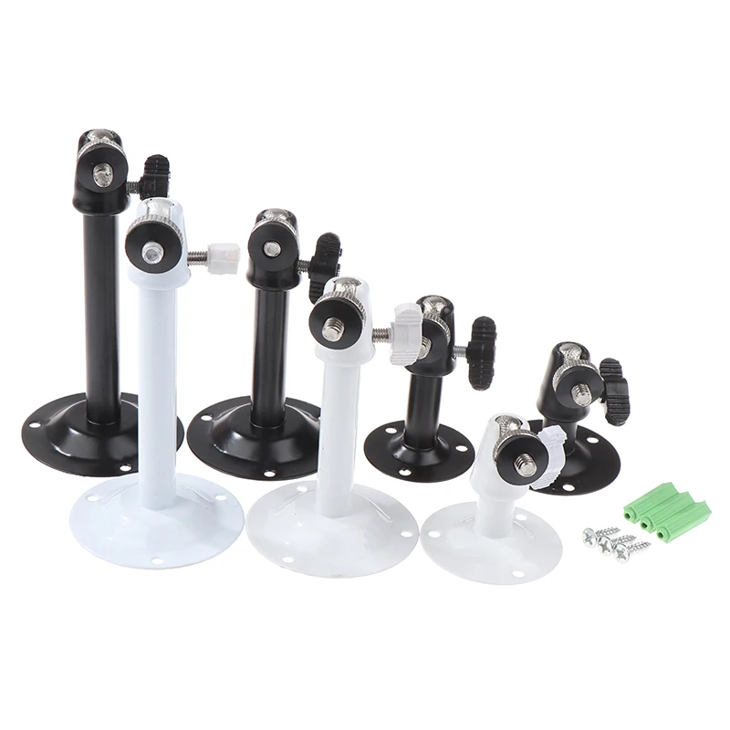 Wall Installation Metal Holder Secure Rotary CCTV Camera Stand For Security Surveillance Camera