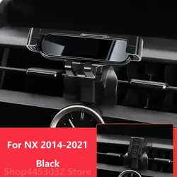 Car Mobile Phone Holder For Lexus NX 350 300 2022 - 2014 300h 200t Mounts Bracket Stand Rotatable Support Accessories 3 Colors