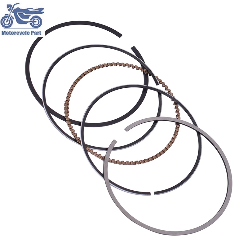 Motorcycle Engine Full Cylinder Head Complete Overhaul Gasket Mat Repair Pad Set and Piston Rings Kit For YAMAHA TTR250 TTR 250