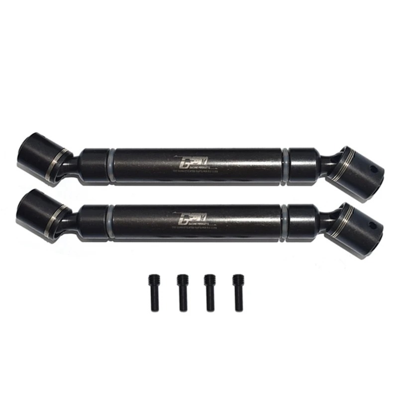 

Metal Steel Front Rear Drive Shaft CVD For Axial SCX6 AXI05000 JEEP JLU 1/6 RC Crawler Car Upgrades Parts Accessories