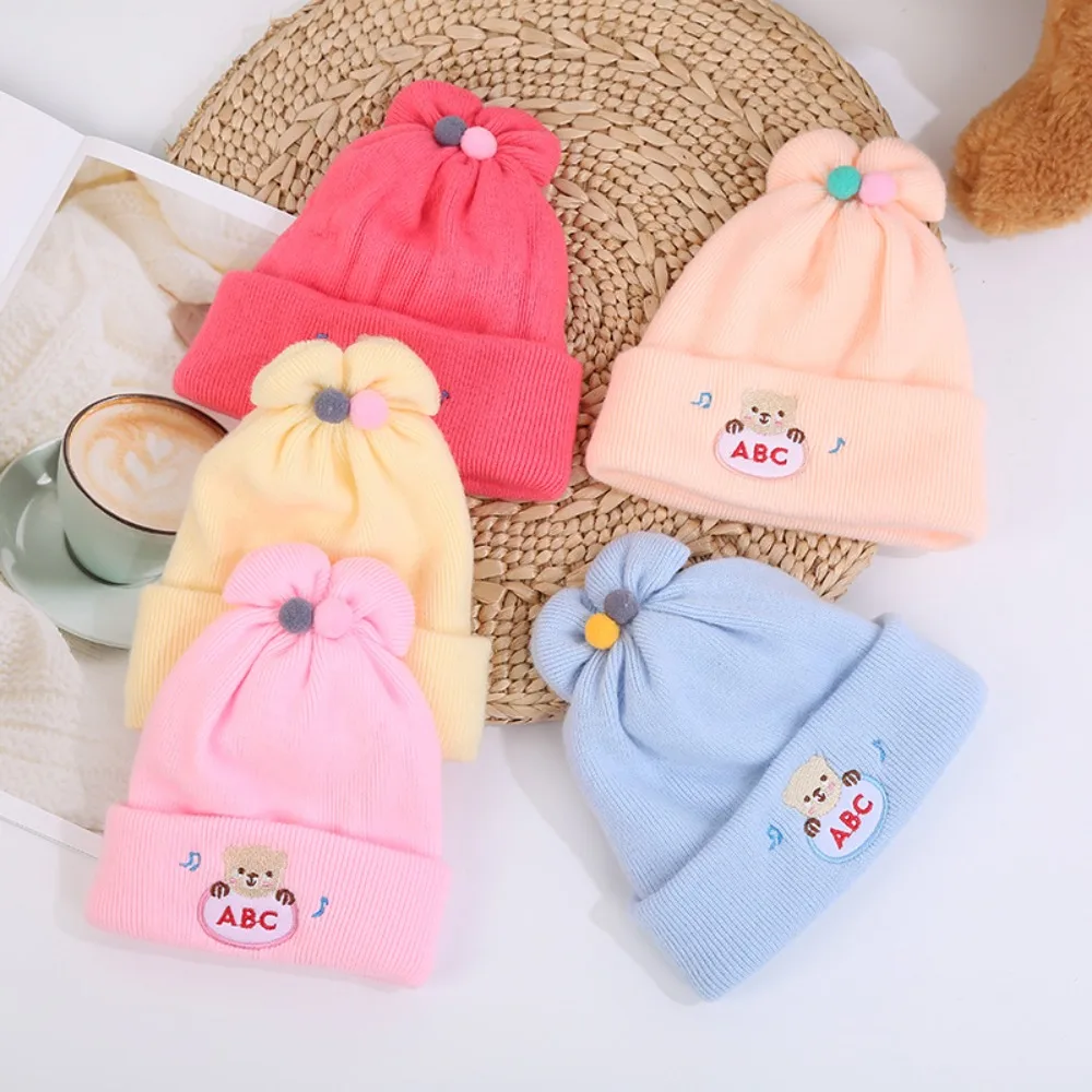 New Breathable Hat 0-6 Months Super Soft Cotton Hat Thickened Pullover Hat Summer