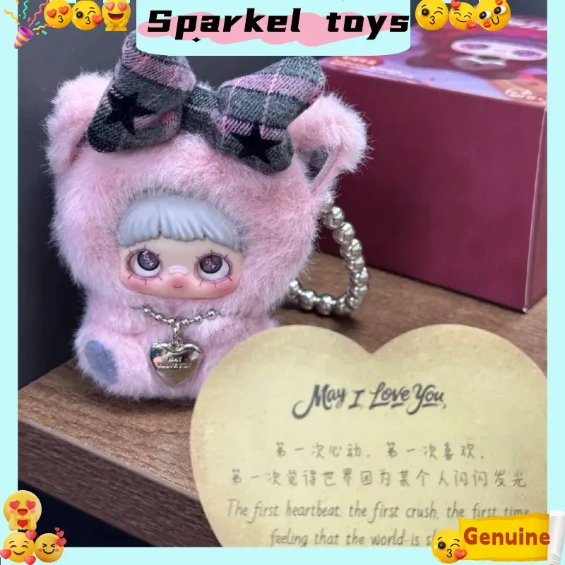 정품 메이메이 러브 엔들리스 블라인드 박스 장난감 귀여운 인형 미스터리 박스 소녀 가방 펜던트 인형 생일 남자친구 생일 선물