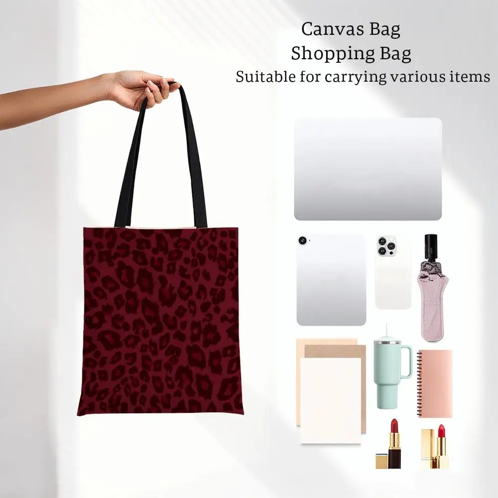 Italian Robust red S-Sangiovese Art Storage Bags Printed Series Shoulder Bag Portable Daily Lightweight Tote Bag